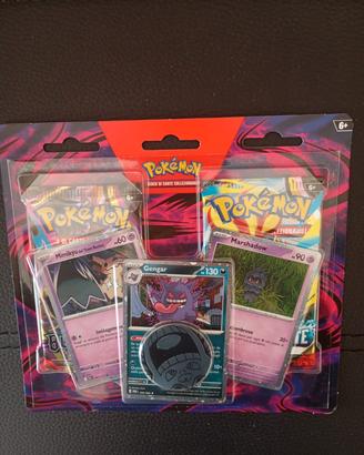 Pokémon Blister Sigillato Gengar + 2 Buste 