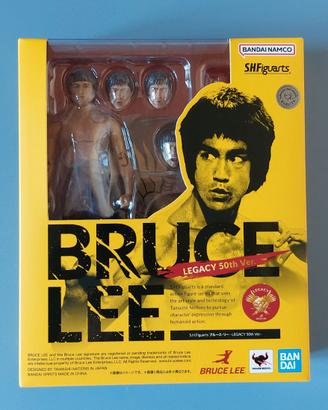 Bruce Lee 50th Bandai SH Figuarts NUOVO