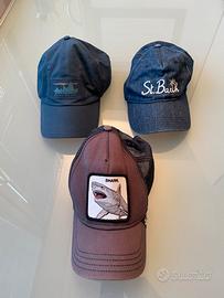 Lotto 3 cappellini - Patagonia, St. Barth, Goorin