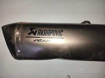 marmitta akrapovic r125