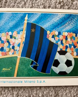 Biglietti Auguri Natale  FC Inter  Calcio Vintage