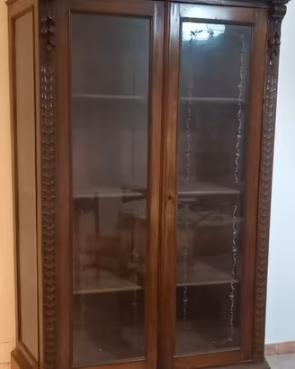 VETRINA ANTICA IN LEGNO – 100 €