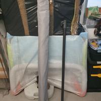 ombrellone rettangolare 2x1.25 m