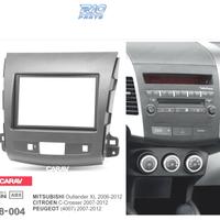 TELAIO GRIGIO SCURO RADIO 2-DIN 7" PER CITROEN C-