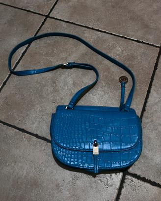 👜 Borsa Carpisa Cruz Blu effetto Coccodrillo