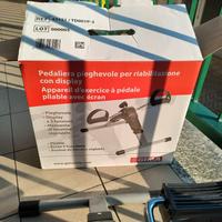 Pedaliera pieghevole con display