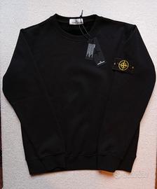 pullover nero uomo stone