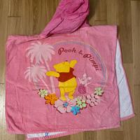 Poncho asciugamano Disney bambina 1-3 anni