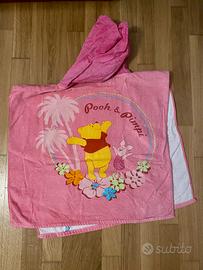 Poncho asciugamano Disney bambina 1-3 anni