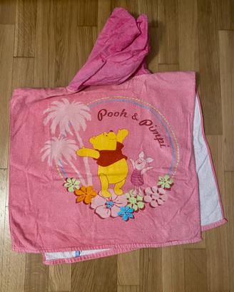 Poncho asciugamano Disney bambina 1-3 anni