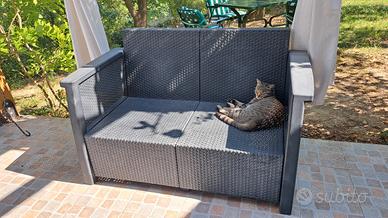 set da giardino keter poltrone e divano