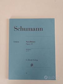 Spartiti per pianoforte di Schumann