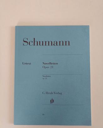 Spartiti per pianoforte di Schumann