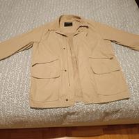 Giacca leggera beige uomo taglia XL