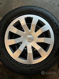 4 cerchi audi A1  + copri cerchi