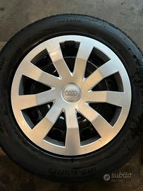 4 cerchi audi A1  + copri cerchi