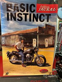 Poster moto guzzi bicilindriche anni 90
