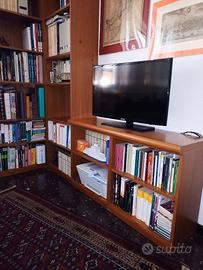 2 Librerie e mobile portaTV in noce tanganiKa