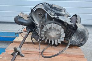 Motore Piaggio Ape tm 218 miscela del 1985