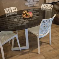 tavolo in vetro da sala