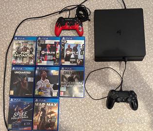 PS4 1TB 2 CONTROLLER E 8 GIOCHI