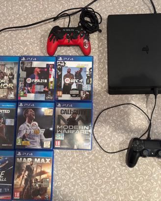 PS4 1TB 2 CONTROLLER E 8 GIOCHI