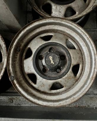 Cerchi originali Jeep Yj