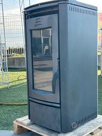 STUFA PELLET 2 CANALIZZAZIONI 9 KW