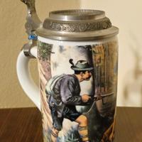 boccale birra bavarese da collezione