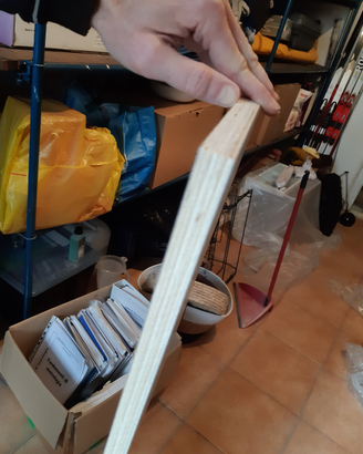 Multistrato bilaminato bianco 18 mm