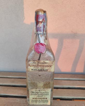 Kirschwasser distillato vintage 