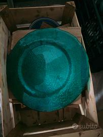 Piatti in vetro lavorato 