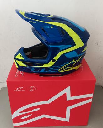 Casco motocross Alpinesters SM7 