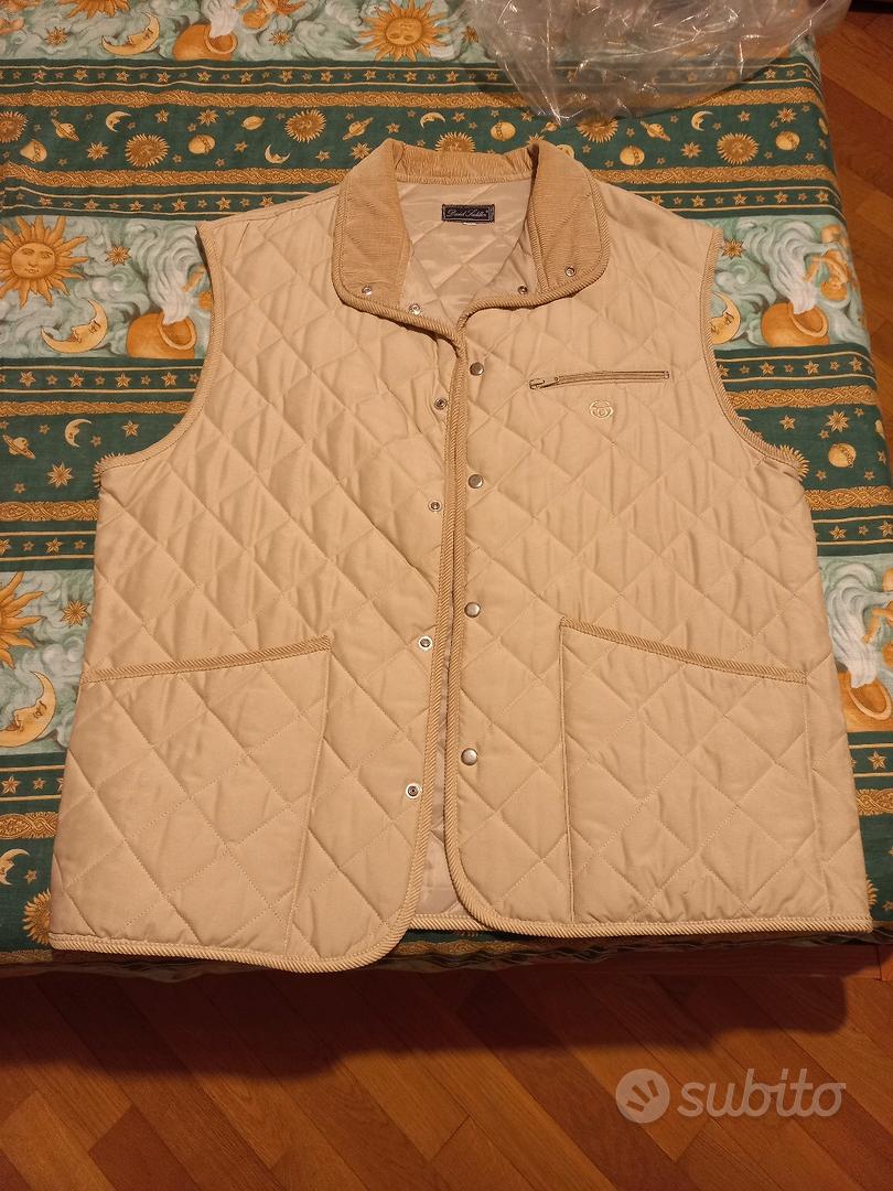 Giubotto smanicato David Saddler XL color beige Abbigliamento e Accessori In vendita a Roma