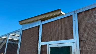 Voliere in pannelli modulari