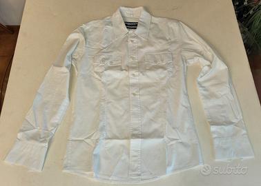 Camicia maniche lunghe Imperial XL Bianco elastic