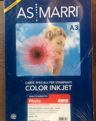 AS Marri carta fotografica 50 fogli formato A3