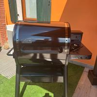 Affumicatore Smokefire WEBER EPX4 stealth edition