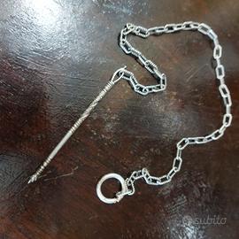 Antico puntatore in argento.