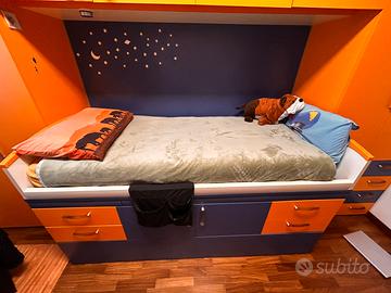 Letto singolo per cameretta