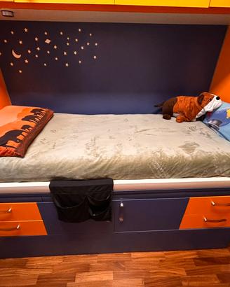 Letto singolo per cameretta