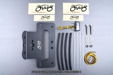 Portatarga corto SUZUKI GSXR 600 / 750 2011 - 2018