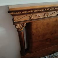 Letto matrimoniale e armadio