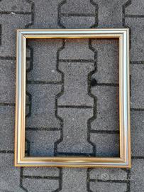 Cornice legno color oro-argento 40x50