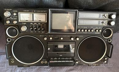 Radio lettore cassette tv jvc boombox