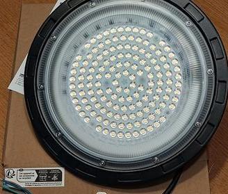 4 LED HIGH BAY 100 W LUCE CALDA 4000k