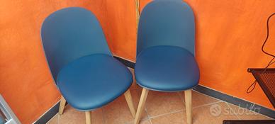 coppia poltroncine similpelle