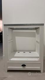 Base per piano cottura e forno da incasso