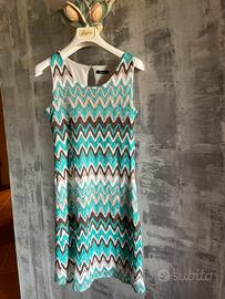 Abito Talco in pizzo crochet a zig-zag Taglia M