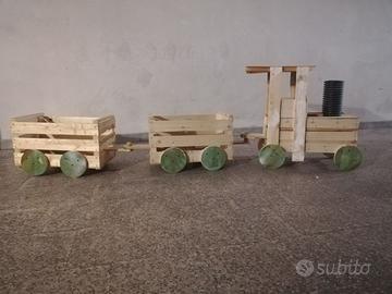 FIORIERA TRENINO IN PALLET